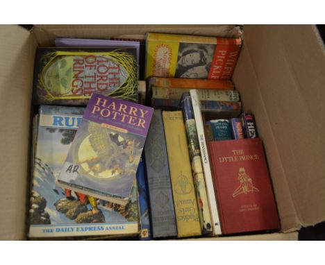 Children's and fiction books to include The Lord of the Rings, Harry Potter, Beatrix Potter, Alice in Wonderland etc v **All 