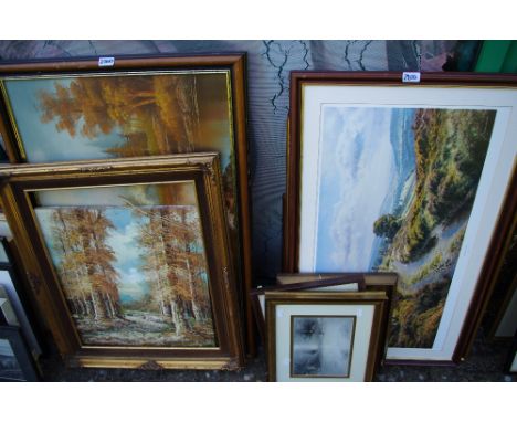 Oils, prints; etc