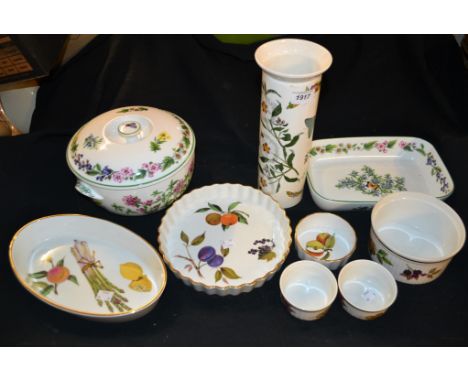Royal Worcester oven to tableware; others, Evesham, a Portmeirion Botanical vase; etc  **All lots in this sale are subject to