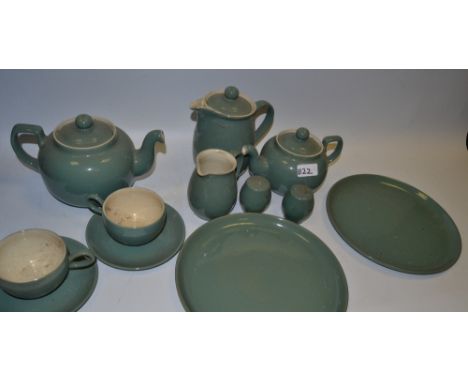 Denby - Meadow Green part tea service, Greenwheat; ; etc **All lots in this sale are subject to a maximum of £2.50 plus VAT B