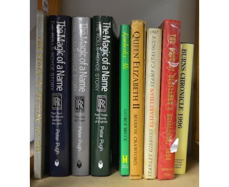 Rolls Royce interest - The Magic of a Name, the Rolls Royce Story, Peter Pugh, in three volumes, the third signed by the auth