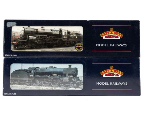 2 Bachmann Branch-Line Model Railways OO Locomotives.(32-178) LMS Crab 2-6-0, 2715 in lined black livery. Plus a BR Jubilee 4