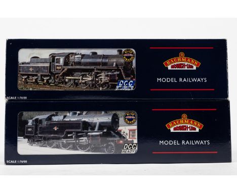 2 Bachmann Branch-Line Model Railways OO Locomotives. (32-953) Standard class 4MT 2-6-0 76020 in lined black livery. Plus a (