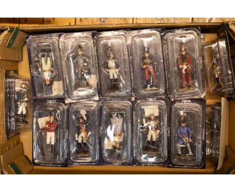 49 Del Prado 1:18 SCALE (90mm) Great Commanders of the Napoleonic war. Includes Joachim Murat, Admiral Nelson, Lord Uxbridge,