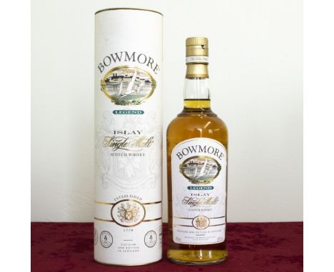 Bowmore Legend Islay Single Malt Scotch Whisky, 40%vol 700ml, in tube, 1btl 