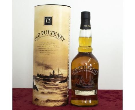 Old Pulteney Single Malt Scotch Whisky, Aged 12 Years, 40%vol 70cl, in oval carton, 1btl 