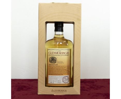 Glenmorangie Single Highland Malt Scotch Whisky Artisian Cask, first fill, 46%vol 50cl, in open carton, 1btl 