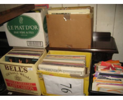 Collection of approximately 175 L.P. records of the 1960 / 70's including Beatles, Rolling Stones, Pink Floyd etc., together 