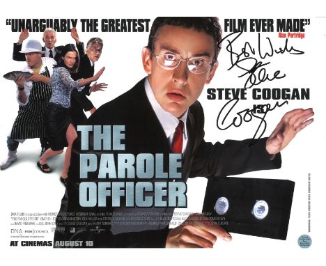 Steve Coogan signed 16x12 The Parole Officer colour promo photo. Stephen John Coogan (; born 14 October 1965) is an English a