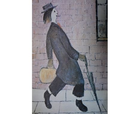 Two prints after Lowry, and a print after Miller of two young girls (3)