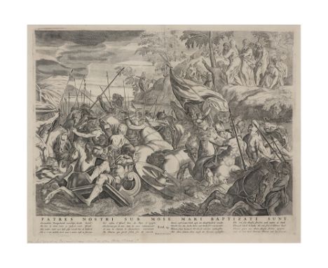 Paolo Farinati etching to be dated around 1625/1650FARINATI PAOLO (1524 - 1606) ets te dateren omstreeks 1625/1650 : "Het leg