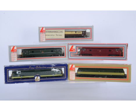 Lima OO Gauge Diesel Locomotives, all boxed, special limited edition 205186A5 produced for Riko Class 73/1 Royal Alex 73101 i