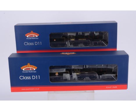 Bachmann OO Gauge BR Class D11/2 Steam Locomotives and Tenders, both boxed, 31-138 Haystoun of Bucklaw 62682 and 31-146A GCR 