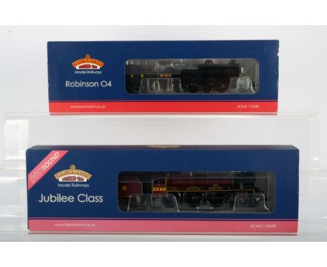 Bachmann OO Gauge LNER/LMS Steam Locomotives and Tenders, both boxed, 31-187DS Jubilee Class Kashmir 5588 in LMS crimson and 