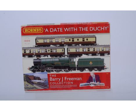 Hornby China OO Gauge Barry J Freeman Collection A Date with The Duchy, a boxed limited edition pack R2986, comprises, Castle