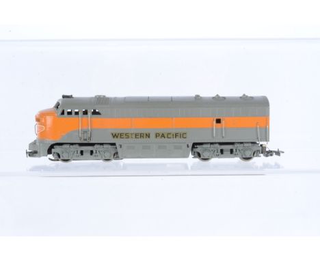 Heading: The following 13 Lots are from Rivarossi's 'Blue Line', designed for 3-rail operation on 20 volts AC: An American 'W