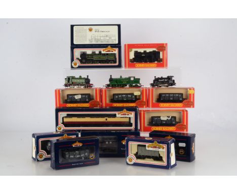 OO Gauge Hornby and Bachmann Steam Tank Locomotives and Goods Wagons, Hornby China, boxed R2094A Class J94 68049 in BR black,