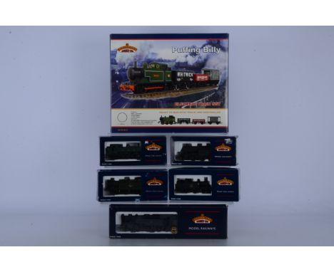 Bachmann OO Gauge Steam Freight Train Set and Tank Locomotives, all boxed, 30-005 Puffing Billy freight set, comprises tank l