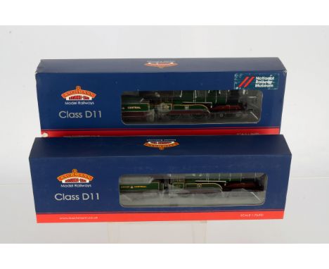Bachmann OO Gauge Great Central Railway Class D11/2 Steam Locomotives and Tenders, both boxed, 31-145NRM Butler Henderson 506