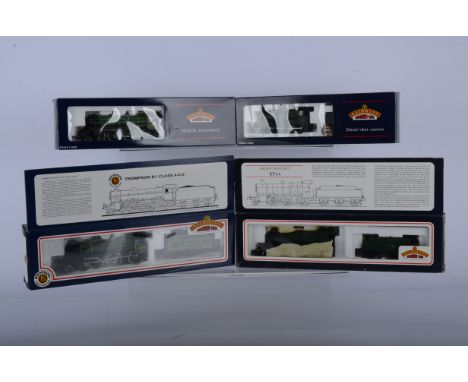 Bachmann OO Gauge LNER and GWR Steam Locomotives and Tenders, four boxed examples, LNER B1, 31-711 Sir William Gray 1189, 31-
