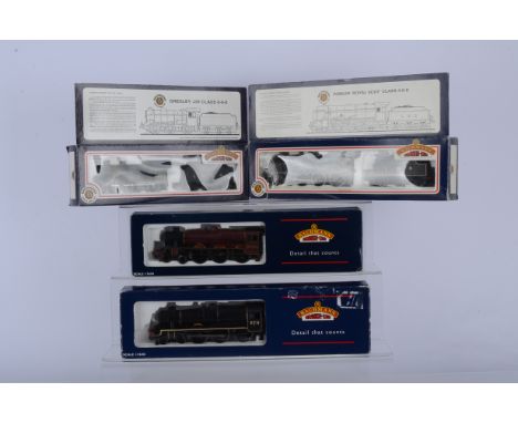 Bachmann OO Gauge LNER and LMS Steam Locomotives and Tenders, three boxed examples, 31-853 J39 1996 in LNER black, Jubilee Cl