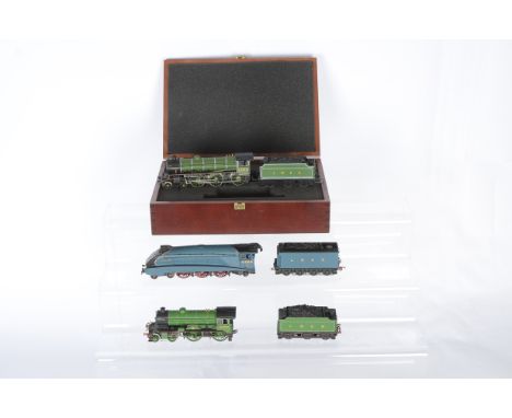 Bachmann and Hornby 00 Gauge LNER Locomotives,  Bachmann Apple green 4-6-0 1306 'Mayflower' (one driving wheel with metal fat
