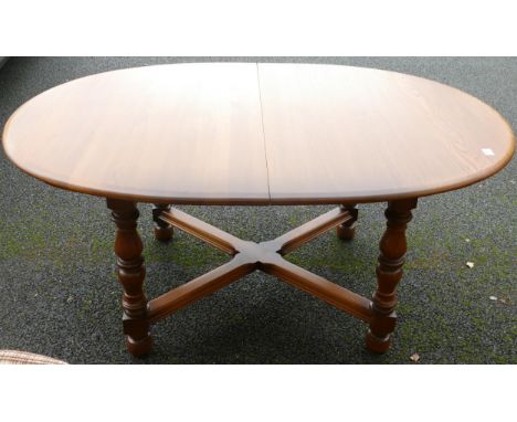 Ercol Extending Dining Table, closed length 162, width 107 &amp; height 74cm 