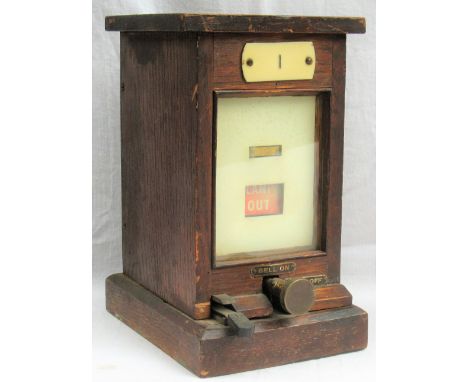 GWR/BR(W) Lamp indicator. Complete with ivorine plate 1. Original Condition.