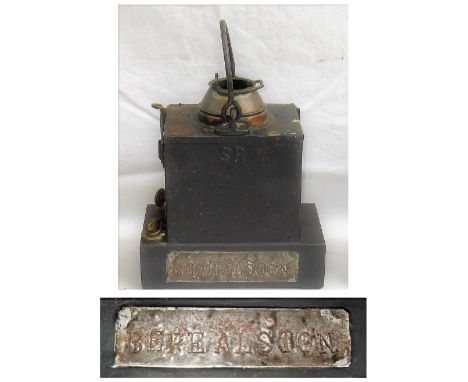 SR Signal Lamp Interior. Plated BERE ALSTON. Complete with burner.