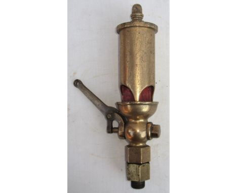 Small tri note Chime Whistle complete with operating valve and lever would suit a Traction engine or Industrial loco. Measure