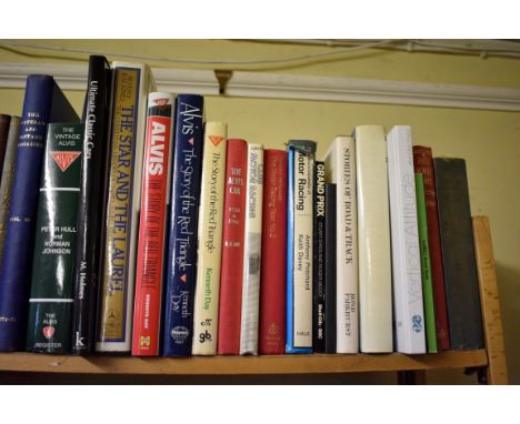 HULL (Peter &amp; JOHNSON, Norman):&nbsp;'The Vintage Alvis...', pub. The Alvis Register, 1995: 8vo, dustjacket, VG: together