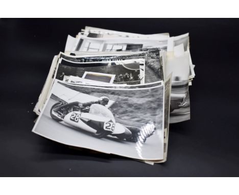 MOTORING PHOTOGRAPHY:&nbsp;collection of approx 150 vintage press and other photographs, largely 1960s period, many with loca
