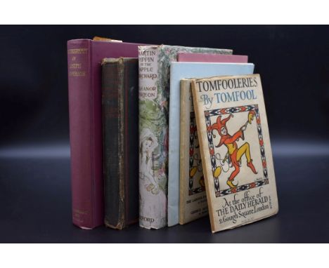 FARJEON (Eleanor):&nbsp;'Moonshine by Tomfool..', London, 1921, inscribed to title 'a few more tomfooleries for dear Jon from