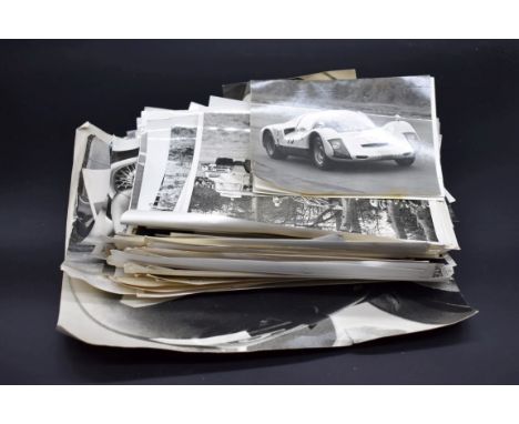 MOTORING PHOTOGRAPHY:&nbsp;collection of approx 180 vintage press and other photographs, largely 1960s period, many with loca