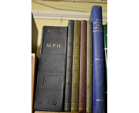 MPH...the Journal of the Vincent HRD Owners Club: bound volume of issues in wrappers, 1957-61: together with 'Motor Yearbook'