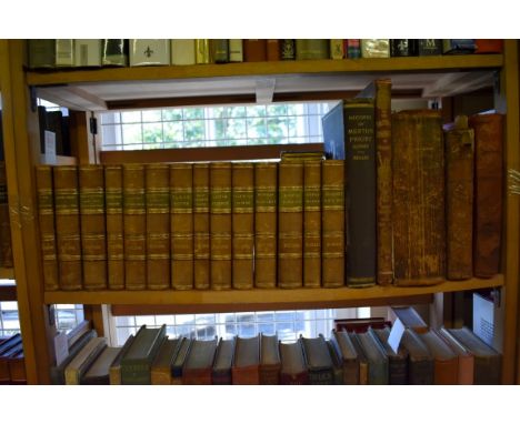 DICKENS (Charles):&nbsp;misc works in 17 vols, Charles Dickens edition pub. London, Chapman &amp; Hall, uniform half calf gil