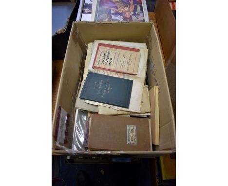 FOLDING MAPS:&nbsp;a quantity of folding and other maps, in carton, 19th-20thc British and foreign inc. Ordnance Survey, Coll