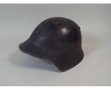 A Swiss Military Helmet 