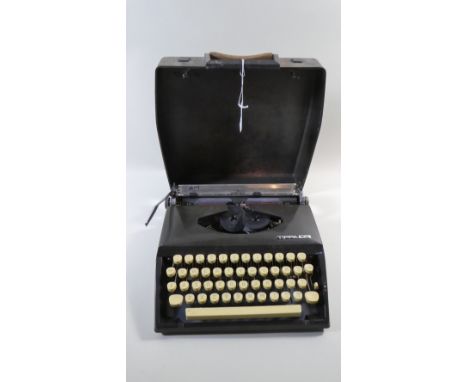 A Vintage Tippa S Portable Type Writer