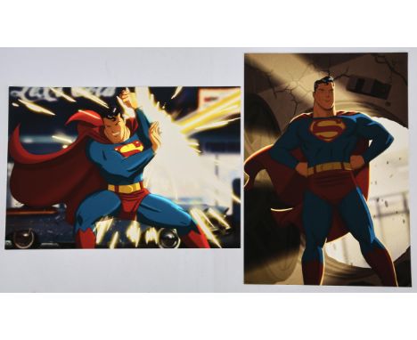 Superman: a pair of limited edition Printers Proof Giclee prints by Des Taylor each being No. PP 6/20 (DC Comics).This lot fe