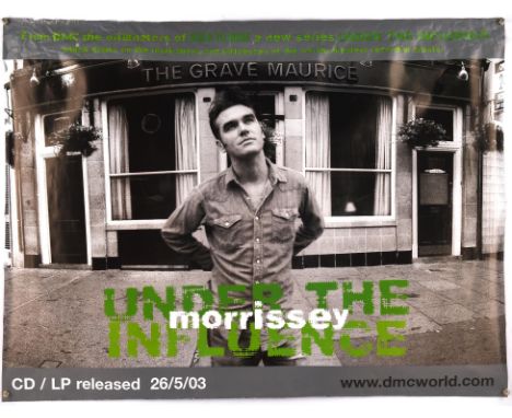 Morrissey posters - to include, Under The Influence, rolled, 40 x 30 inches, B&W Portrait, rolled 35 x25 inches, North Americ