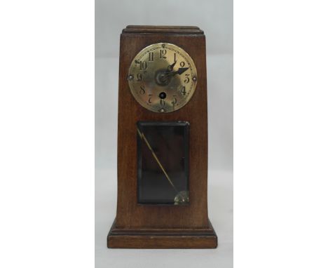 A Liberty mahogany mantle clock