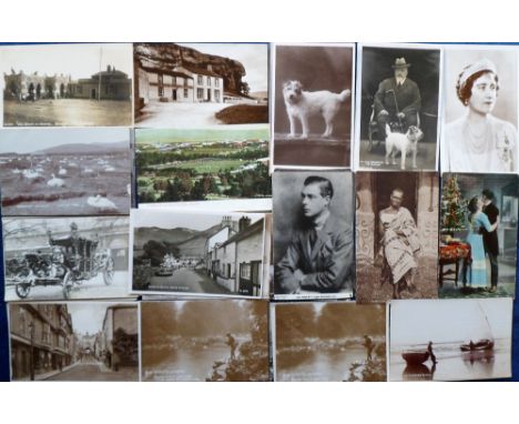 Postcards, a mixed UK topographical and subject collection of approx. 160 cards inc. a few Foreign and approx. 24 Exhibition 