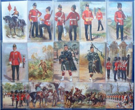Tony Warr Collection, Postcards a collection of 14 Military cards illustrated by Harry Payne from various series. Tuck publis