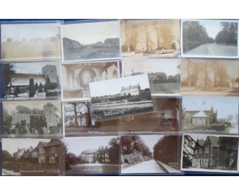 Postcards, Berks, a collection of 17 cards of Shinfield, mostly RP's inc. London Rd, The Nest. Shinfield Garden City, The Gra
