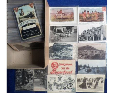 Postcards, Foreign, a collection of approx. 300 vintage Foreign cards, various locations, inc. Belgium, India, Gibraltar, Sou