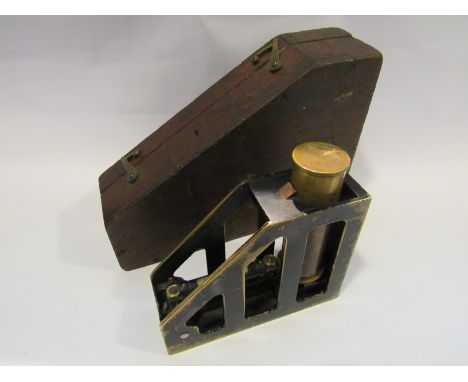 A cased Watts &amp; Son London clinometer 1943, No. 26486