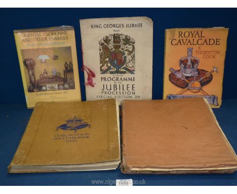 A quantity of George VI Souvenir books including programme of King George's Jubilee Procession, Royal Cavalcade Coronation bo