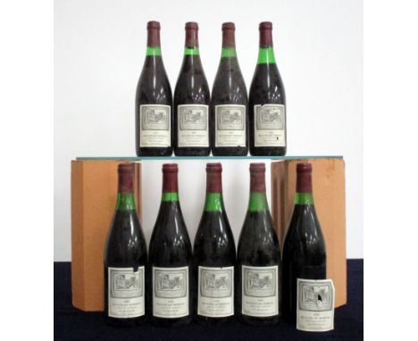 9 bts Beaujolais Morgon Cru Beaujolais EB 1978 BB&amp;R  1 i.n, 1 vts, 3 ts, 3 us, 1 ms,  bs, 1 loose label, labels sl torn