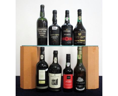 1 bt Fonseca Finest Vintage Port 1948  lms, bs, signs of seepage, damaged wax 1 bt Croft Triple Crown  Port NV 1 bt Fletchers